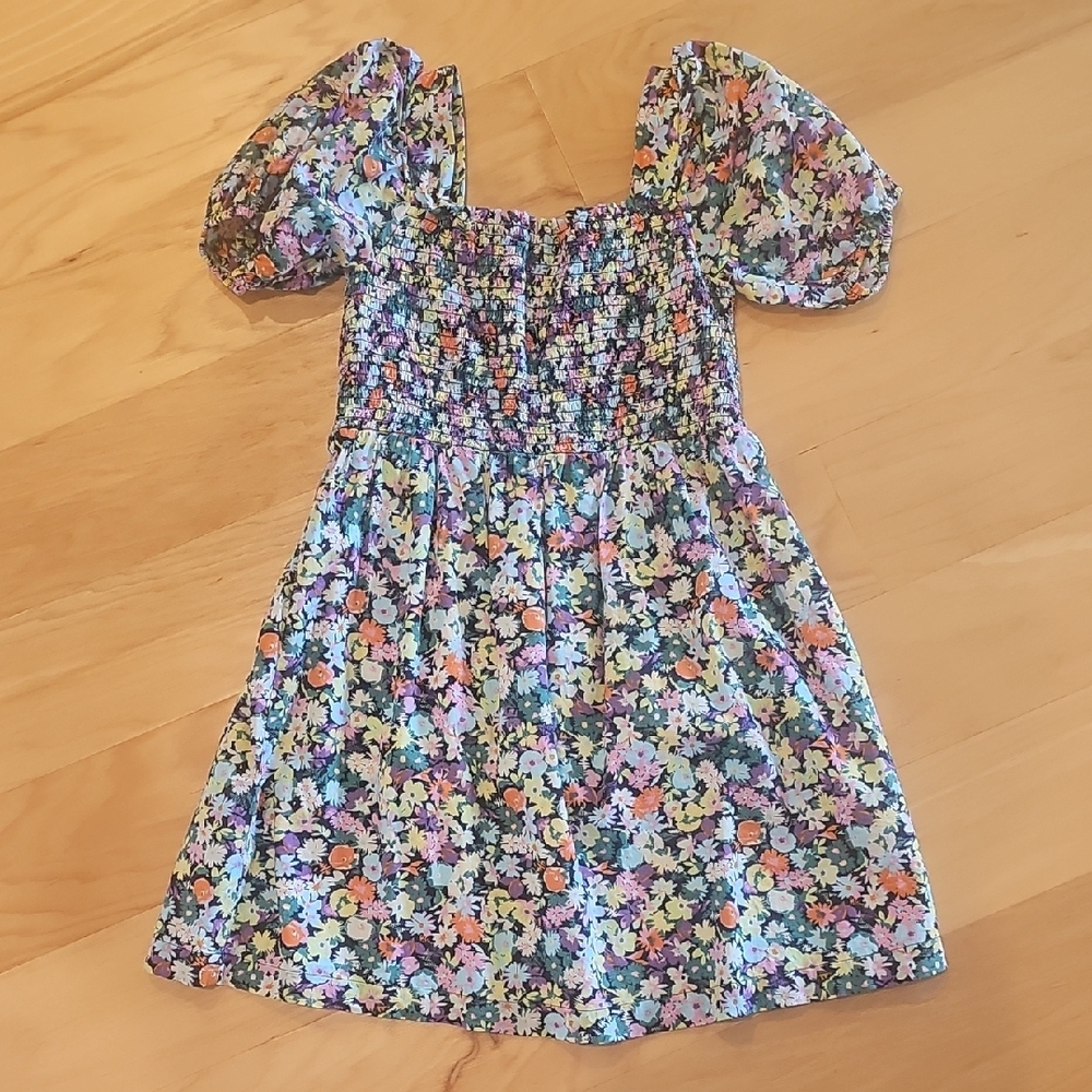 GAP Multicolor Floral Kids Dress